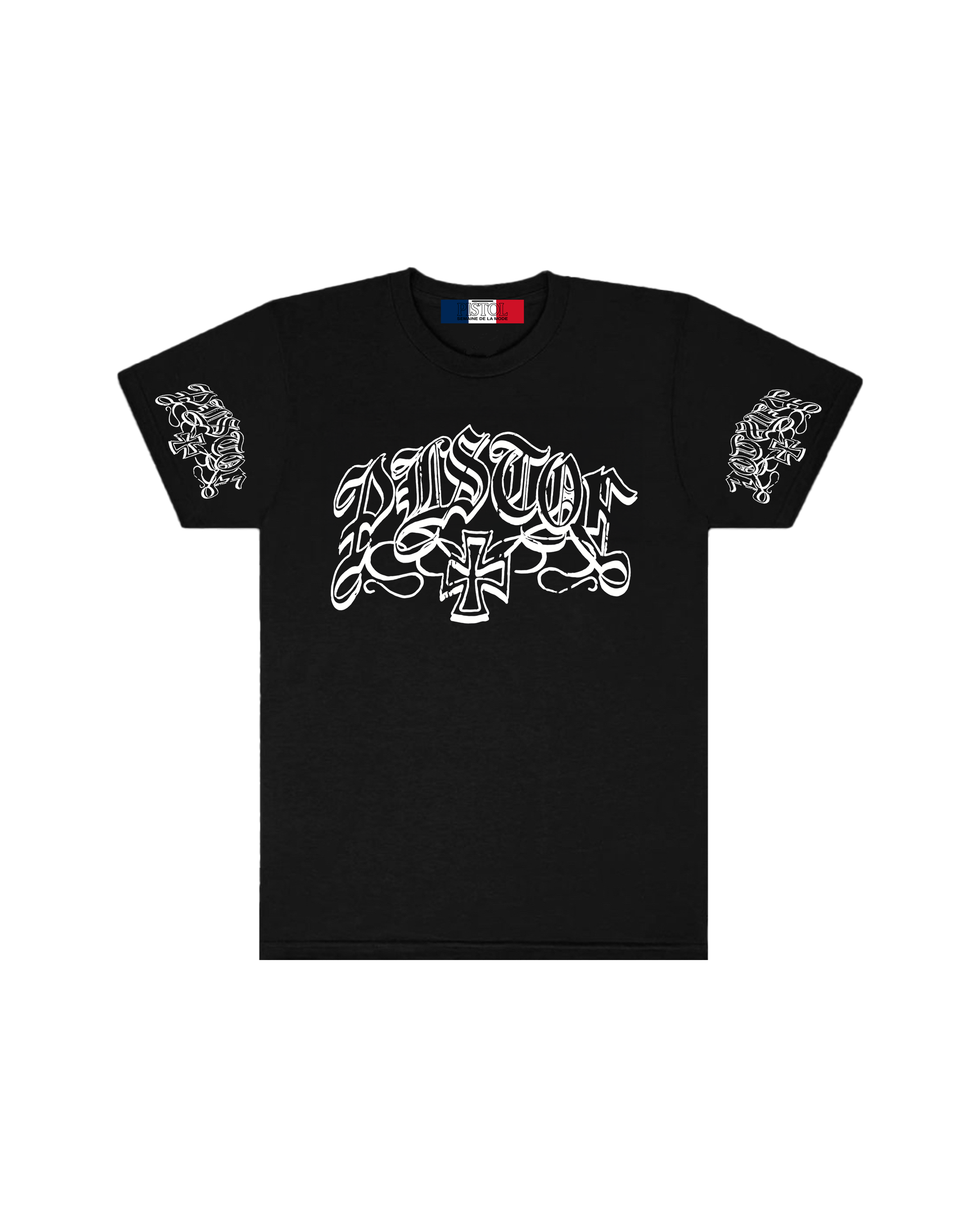 FRENCH PISTOL BLACK TEE