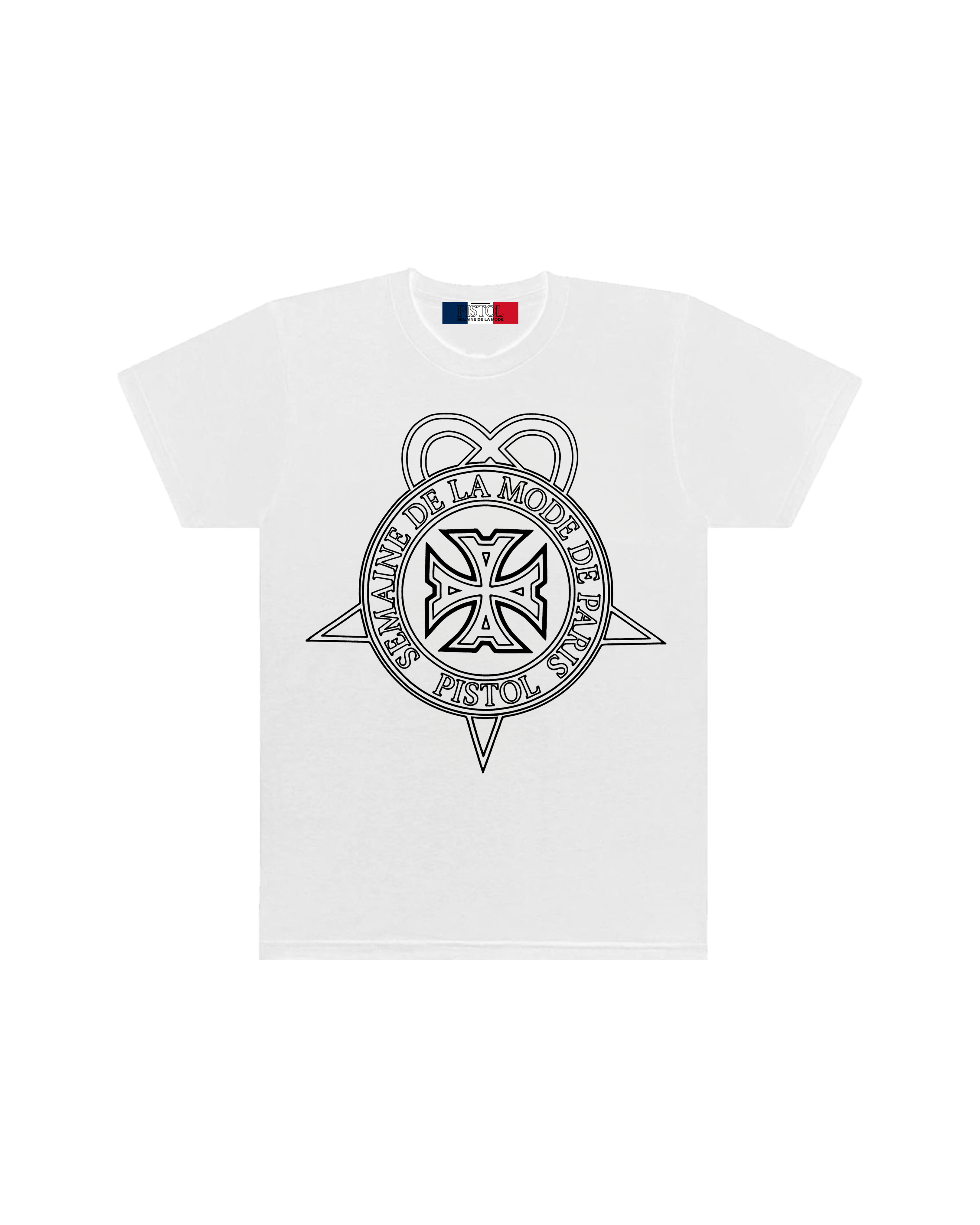 PARIS FASHION WEEK WHITE TEE