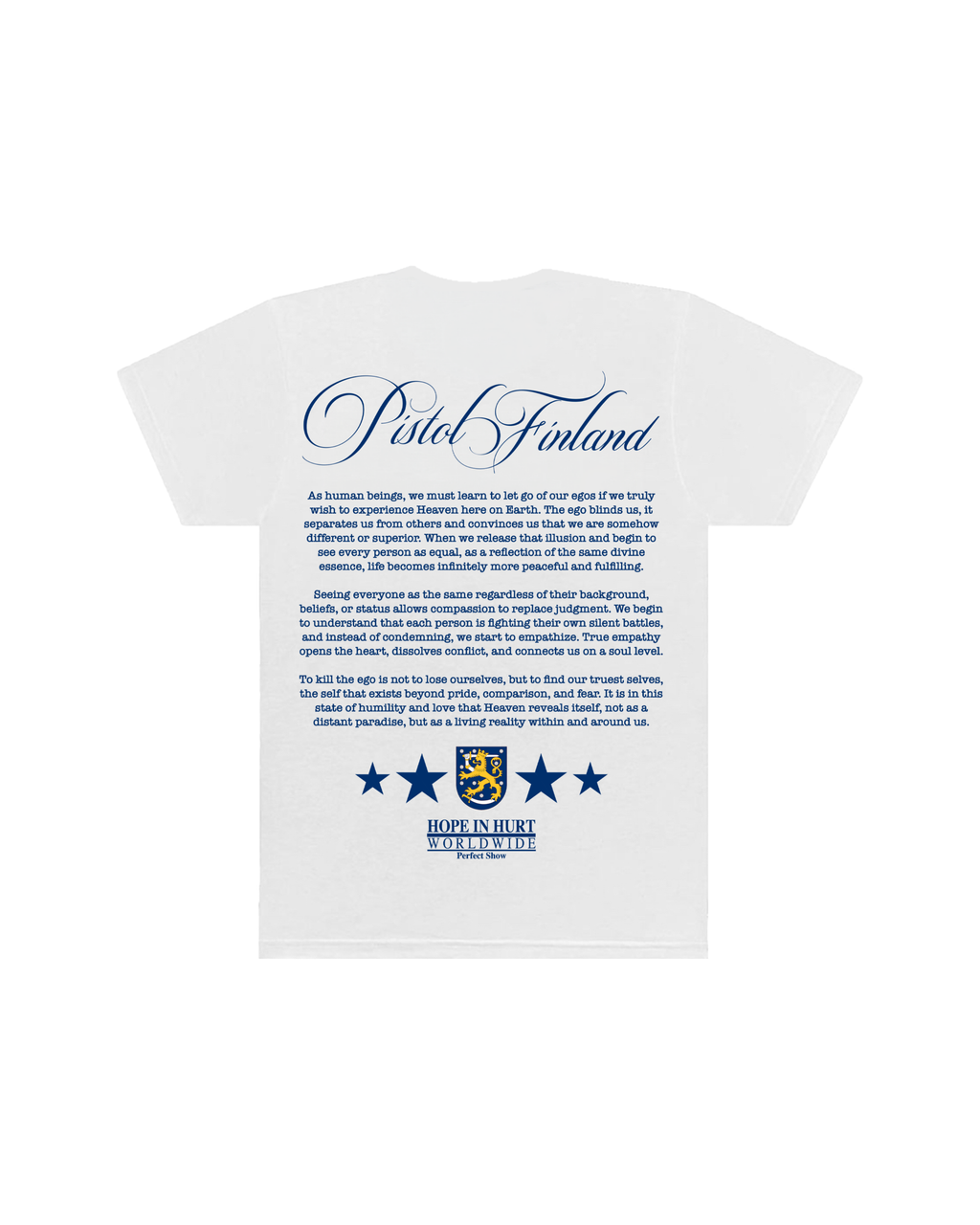 PISTOL FINLAND WHITE TEE