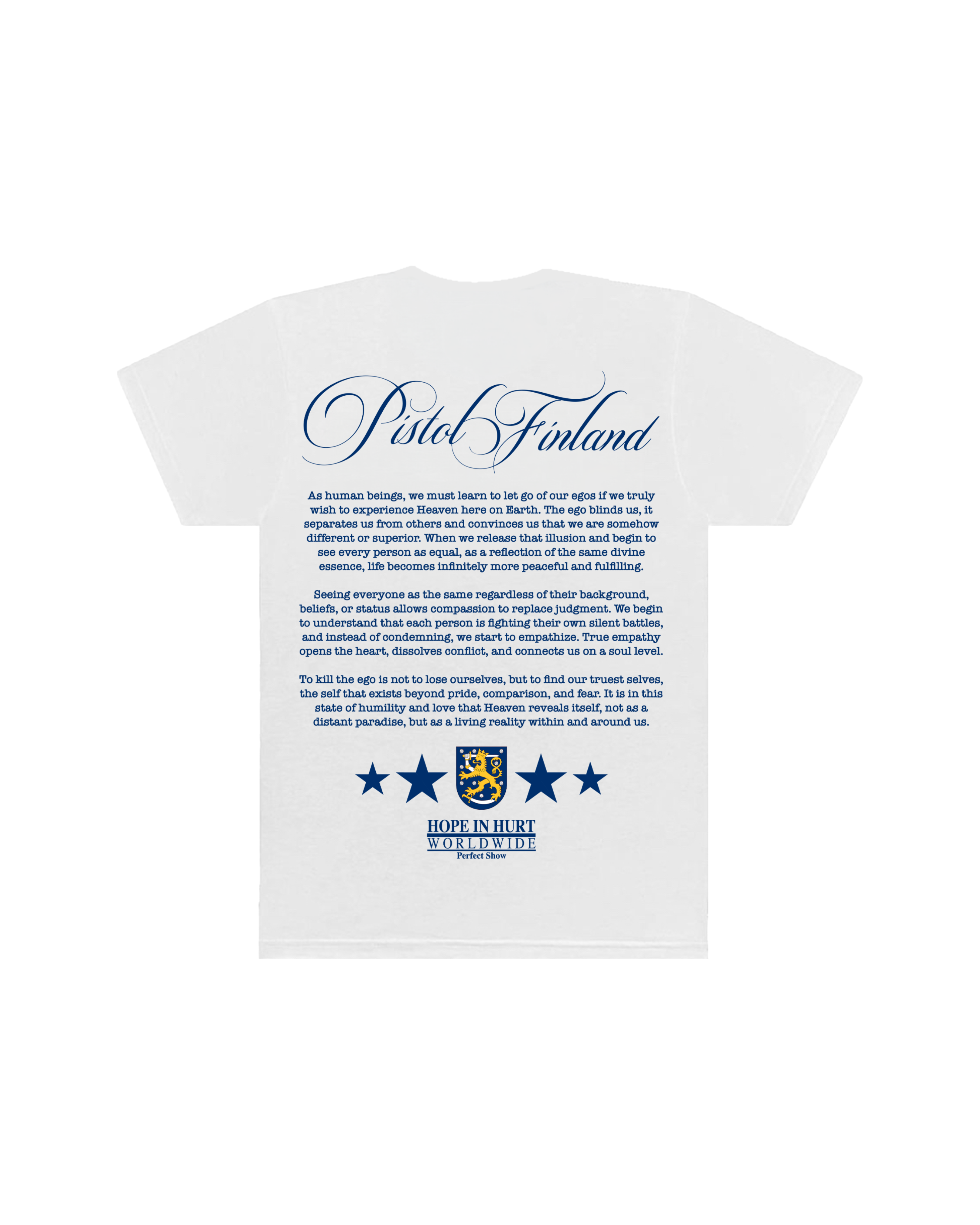 PISTOL FINLAND WHITE TEE