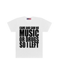 I LEFT WHITE TEE