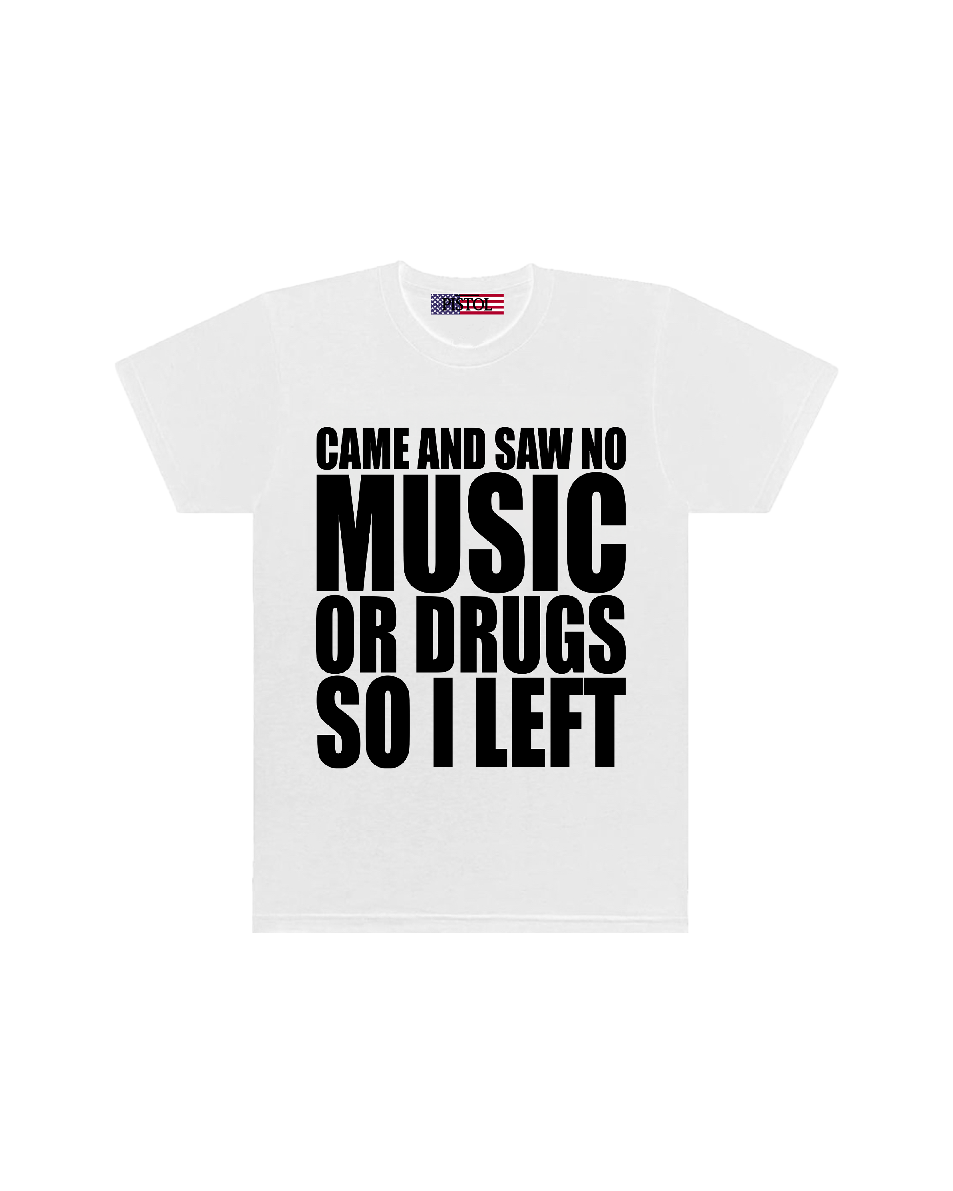 I LEFT WHITE TEE