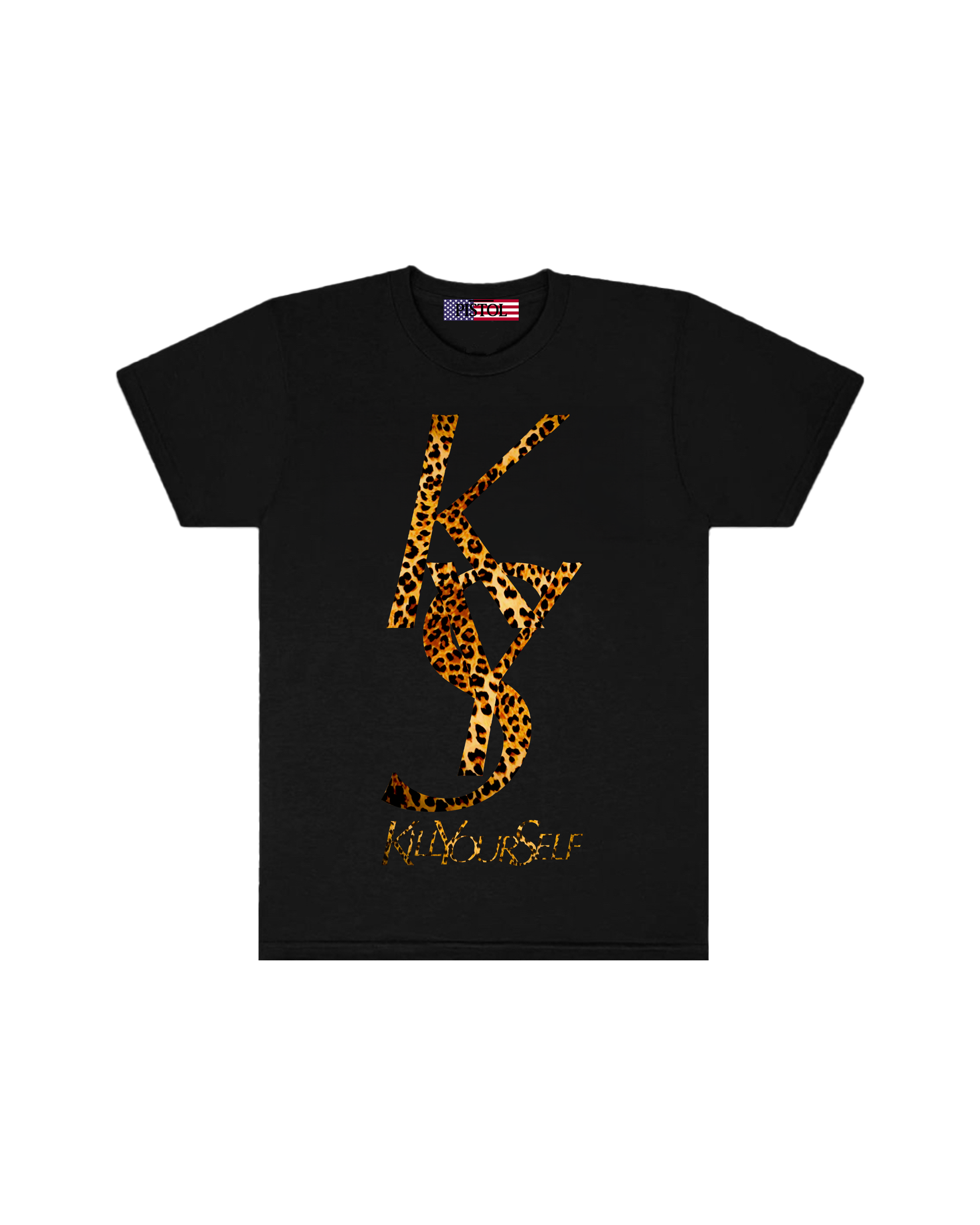 KYS LEOPARD/BLACK TEE