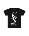 KYS WHITE/BLACK TEE