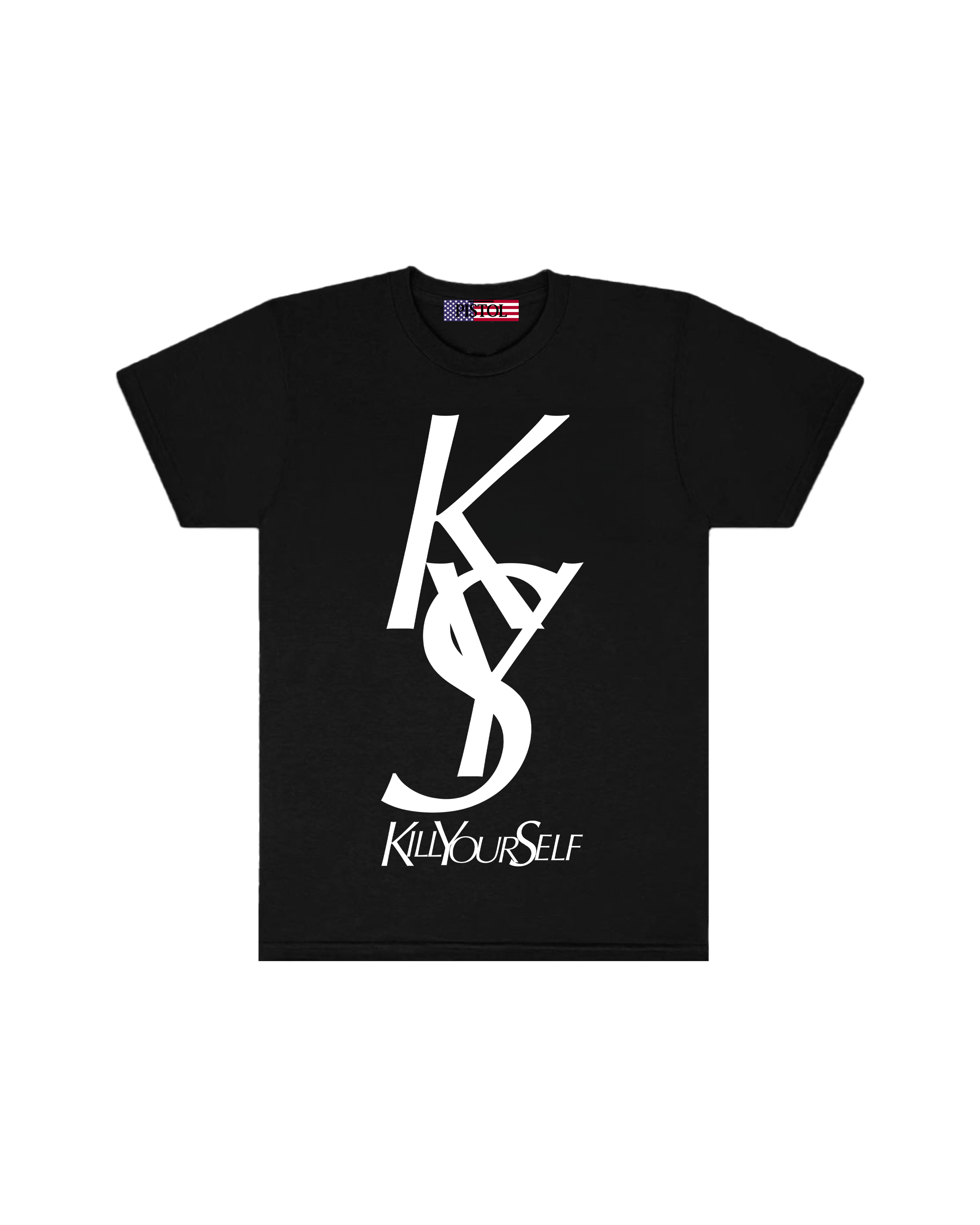 KYS WHITE/BLACK TEE