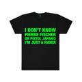 PIERRE FISCHER X PISTOL JAPAN® RAVE BLACK TEE
