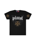PISTOL ARMY LEOPARD/BLACK TEE