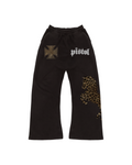 PISTOL ARMY LEOPARD/BLACK SWEATPANTS