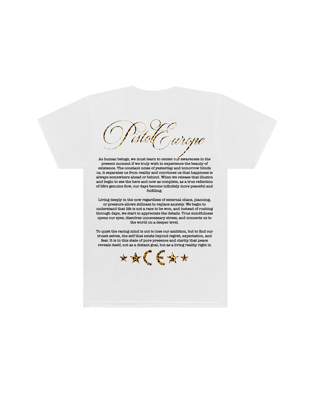 PISTOL EUROPE LEOPARD/WHITE TEE