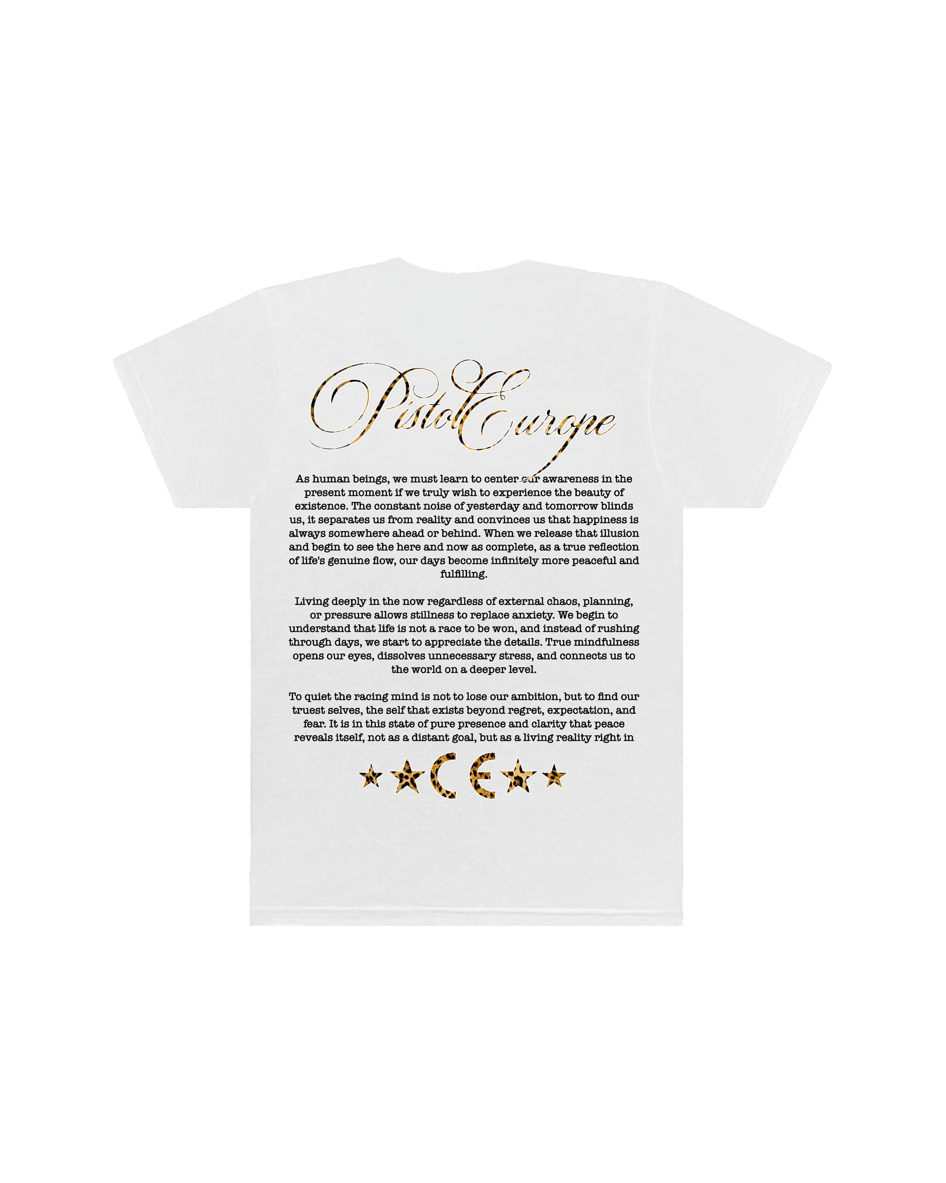 PISTOL EUROPE LEOPARD/WHITE TEE