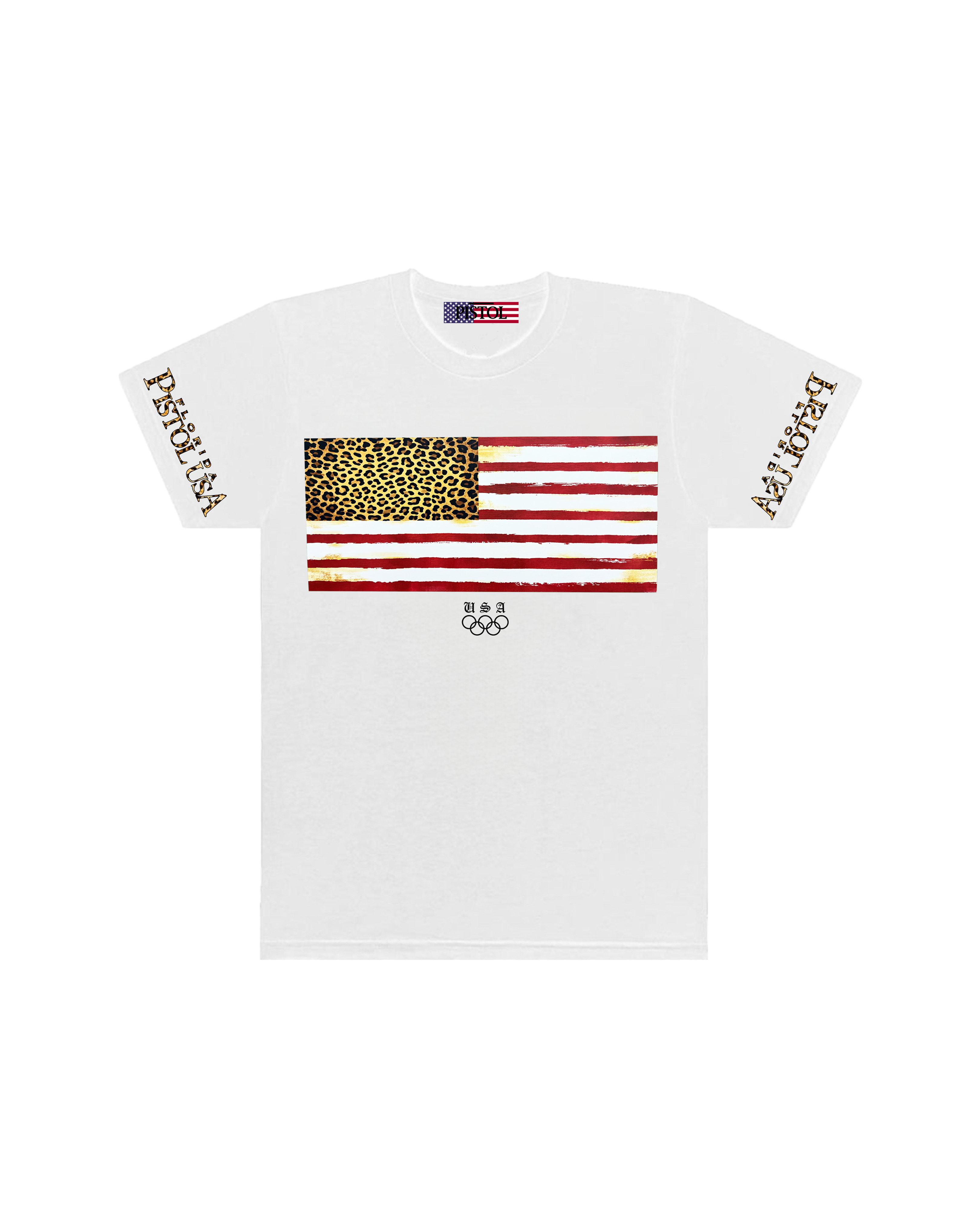 PISTOL FLORIDA WHITE TEE