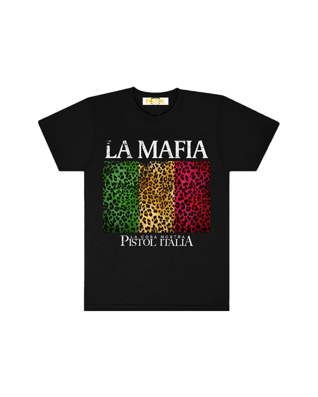 PISTOL LA MAFIA BLACK TEE