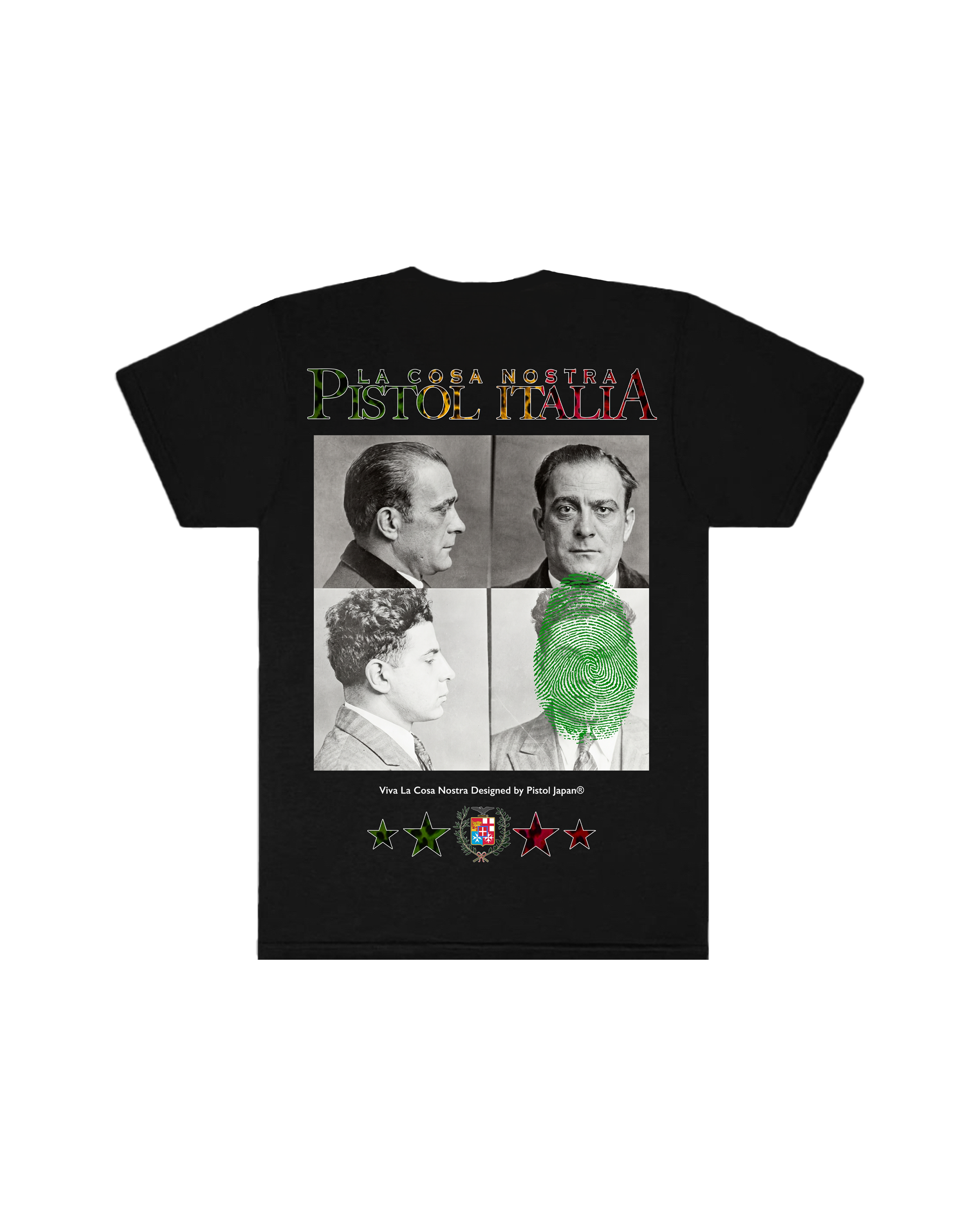 PISTOL LA MAFIA BLACK TEE