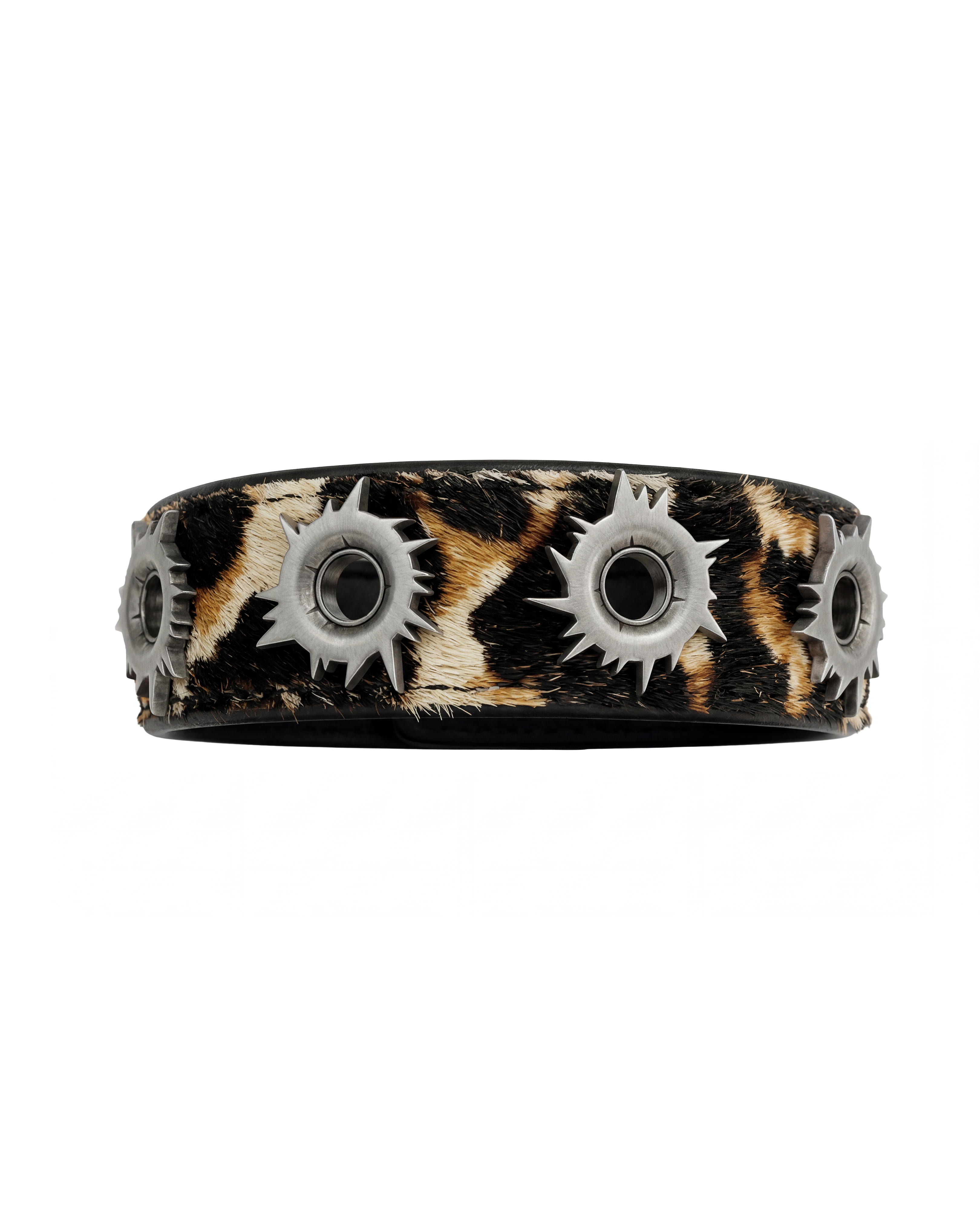 PISTOL HOLE LEOPARD BRACELET