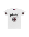 PISTOL ARMY WHITE TEE
